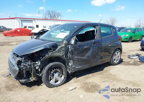 2019 Chevrolet Spark Ls Manual z USA, uszkodzony, nr VIN KL8CA6SA3KC764776